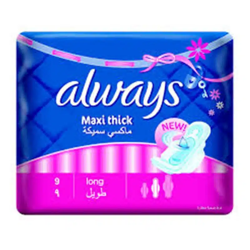 Always Serviettes Maxi Thick B/9