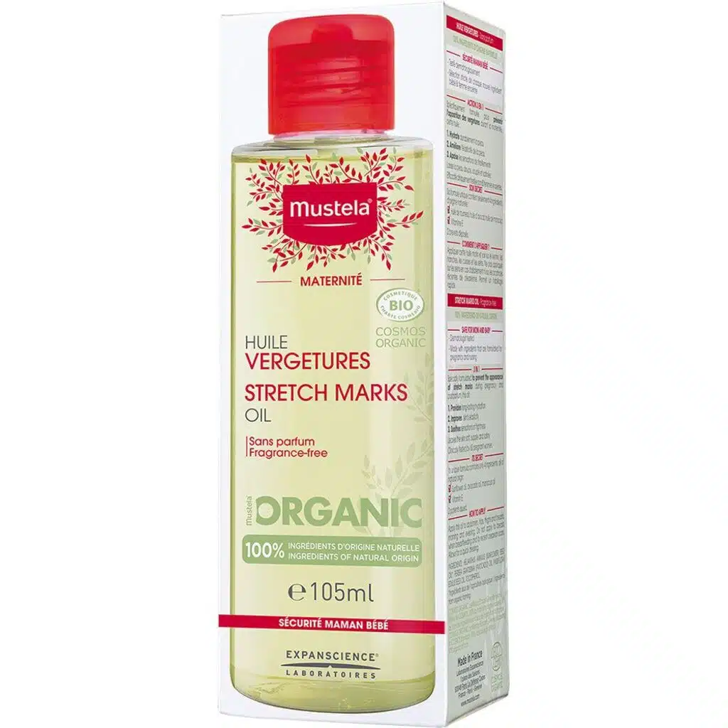Mustela Huile Vergetures