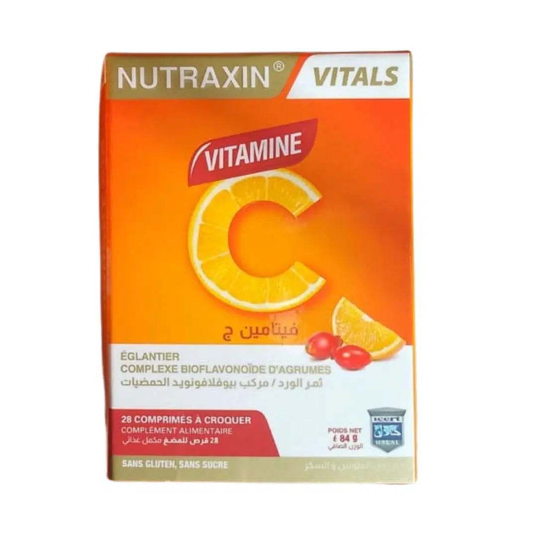 Nutraxin Vitamine C 1000mg B/28 Comprimés à Croquer
